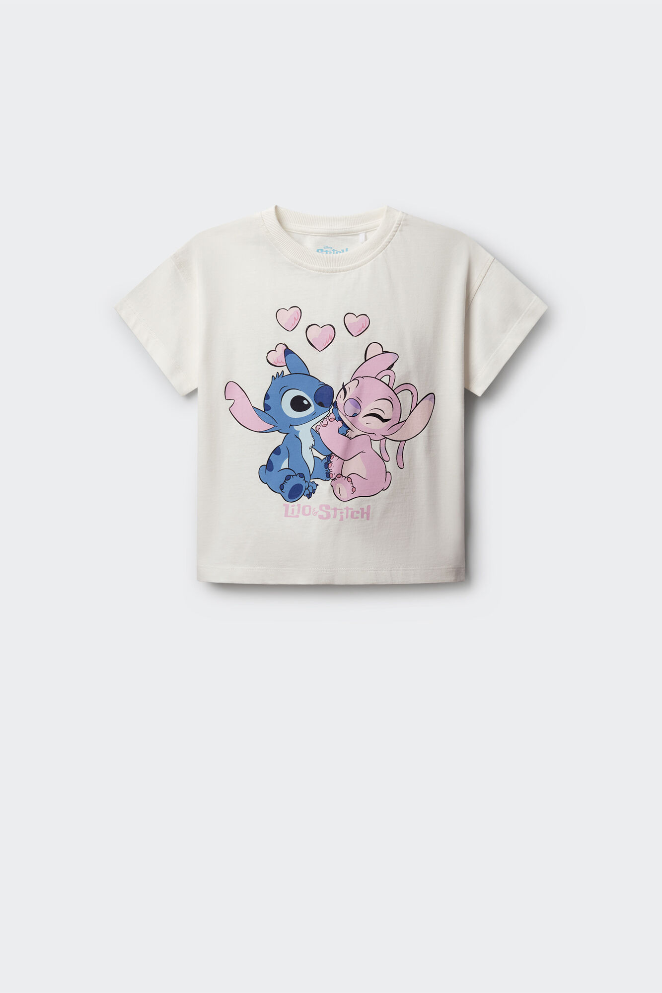 Springfield Kids Playera manga corta Lilo & Stich para ni&ntilde;a