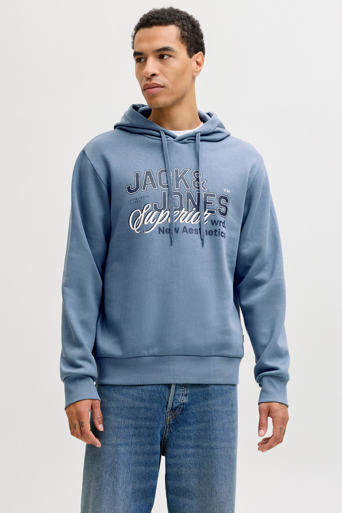 Jack & Jones Sudadera estampada con capucha
