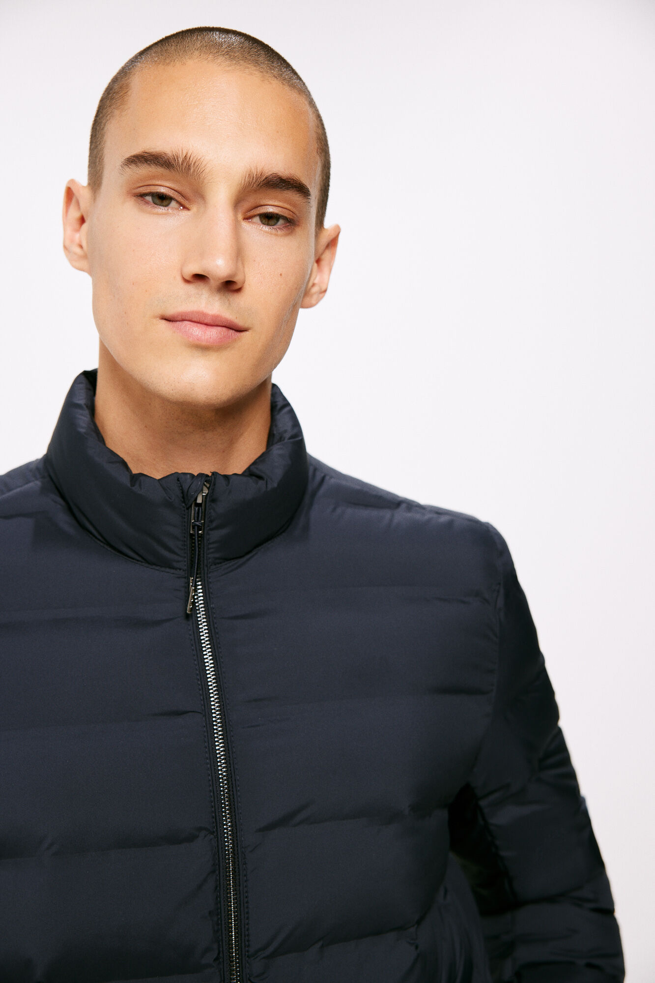 Springfield Chamarra acolchada termosellada azul