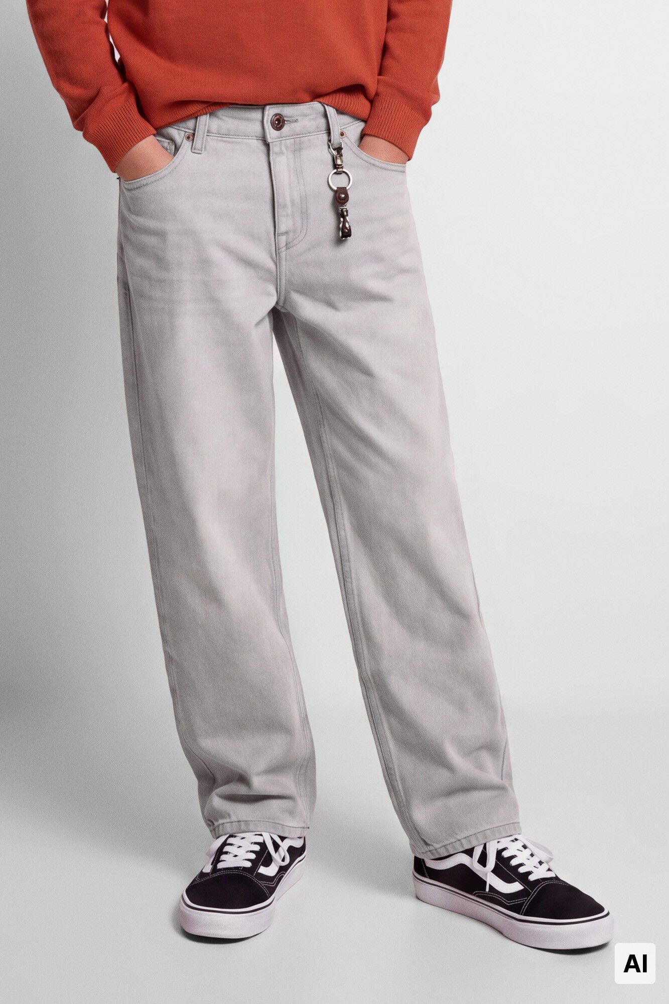 Springfield Kids Pantal&oacute;n denim skater ni&ntilde;o