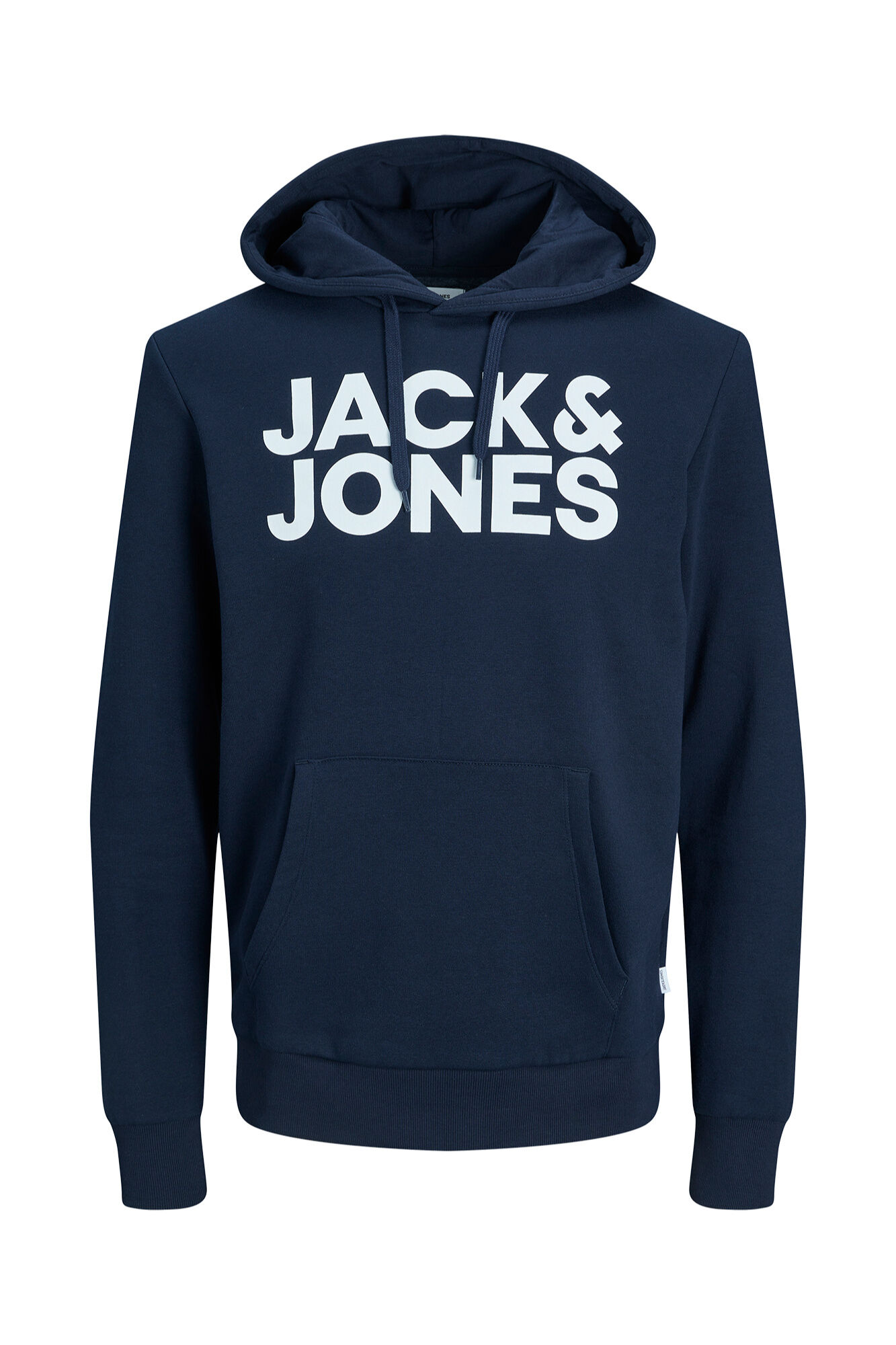 Jack & Jones Sudadera con capucha y logo marino