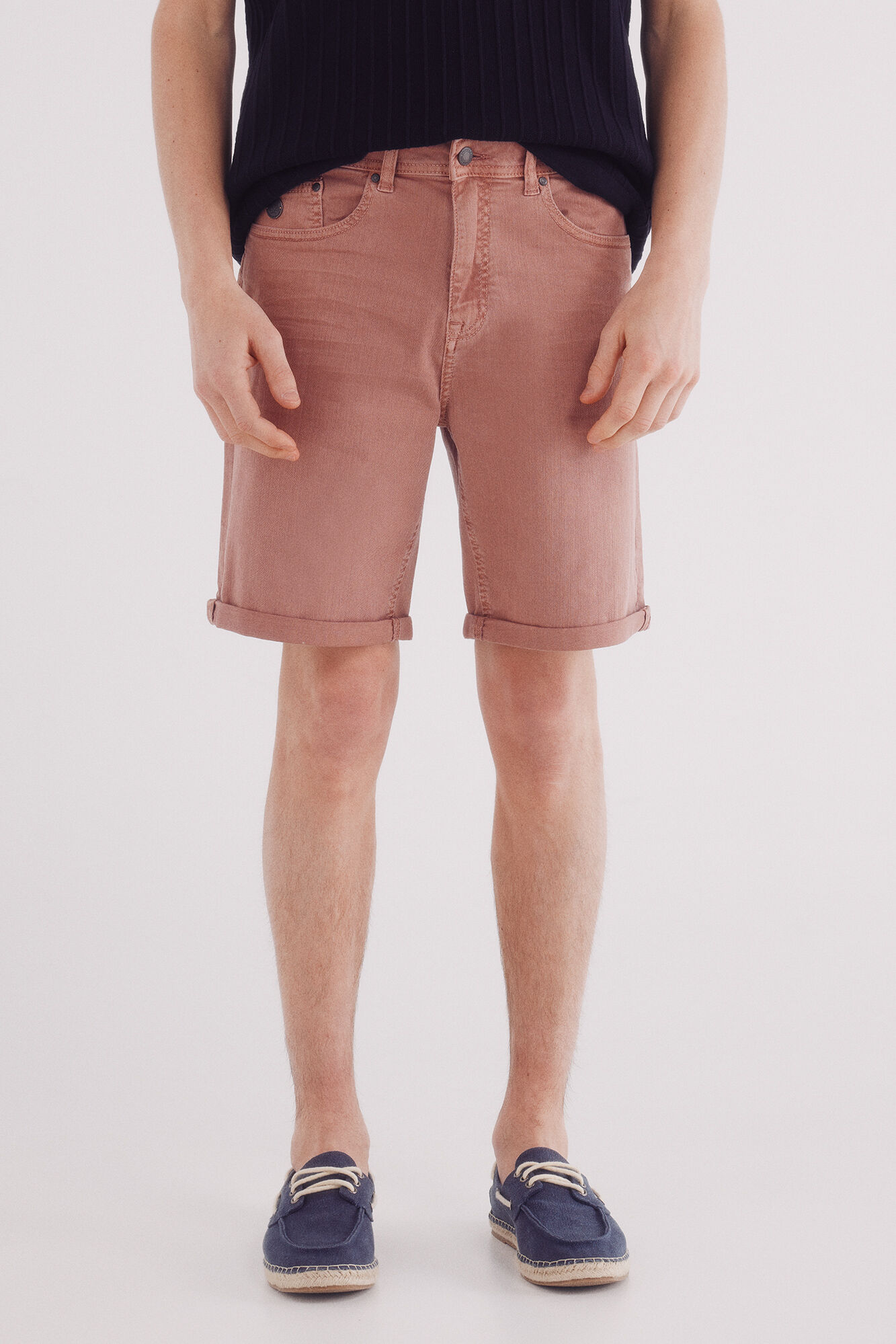 Springfield Bermuda color lavada slim fit