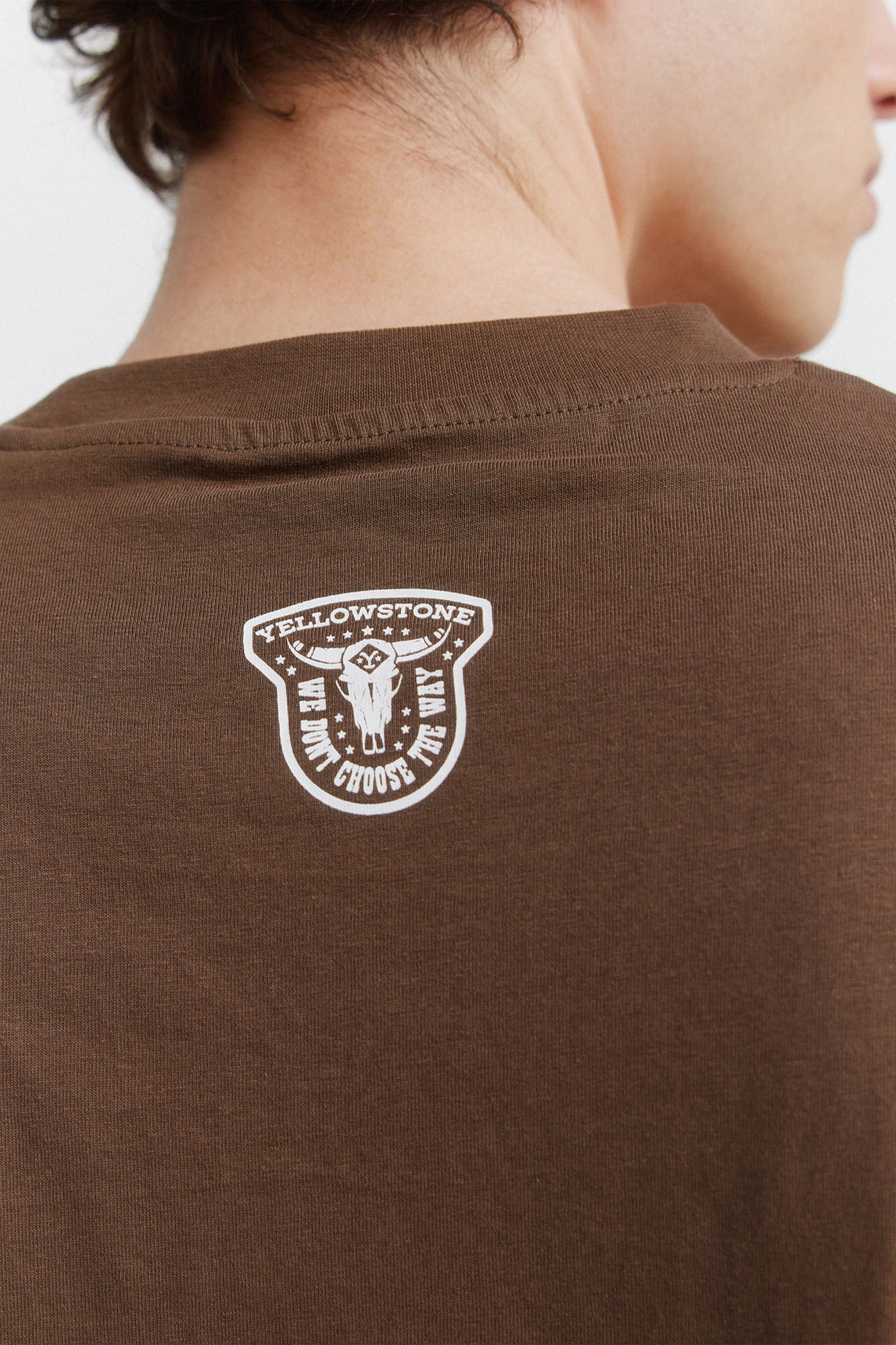 Springfield Playera Yellowstone caf&eacute;