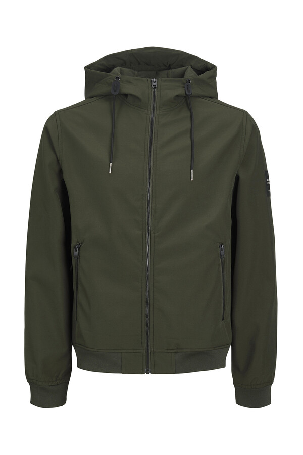 Jack & Jones Chamarra ligera capucha verde
