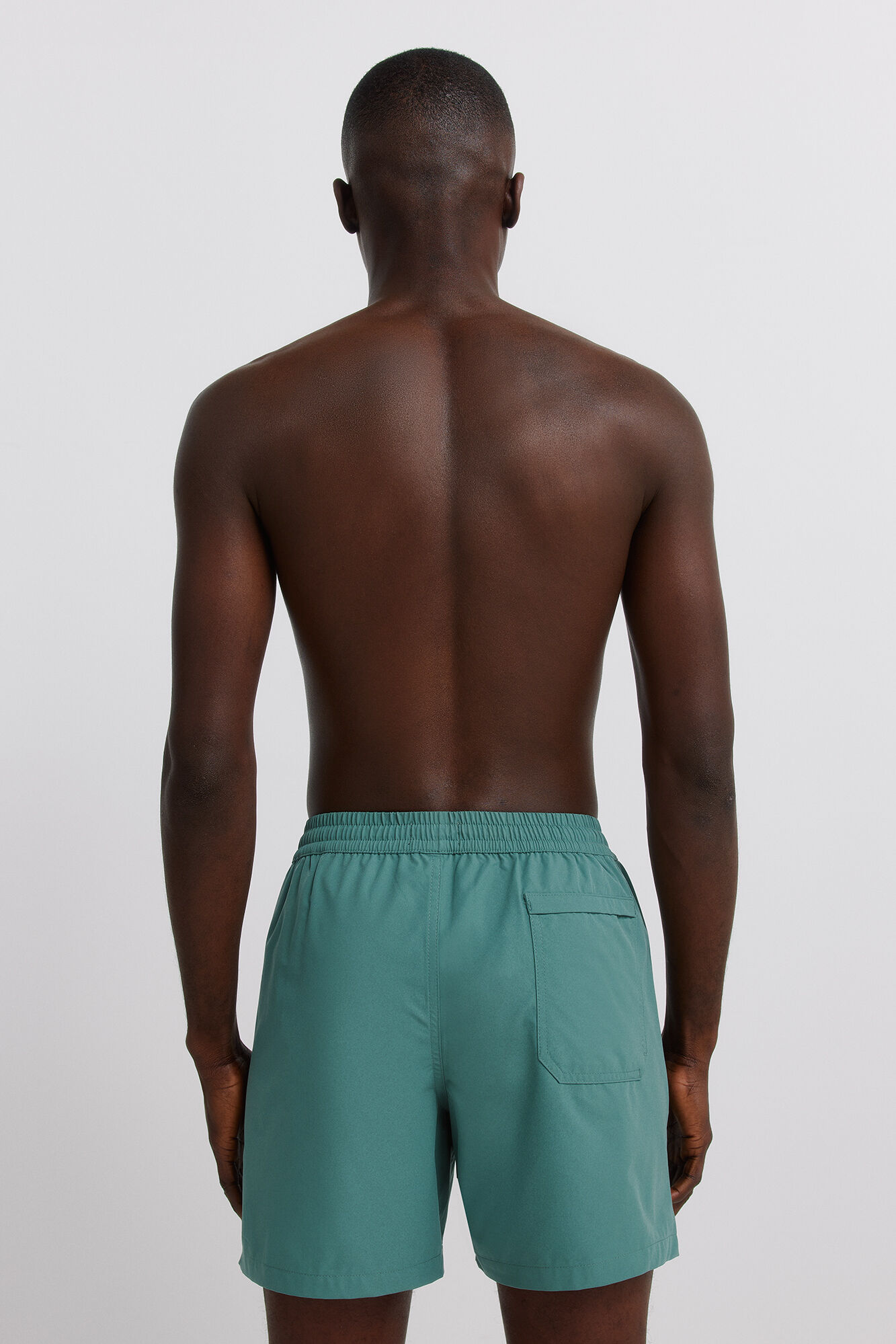 Springfield Traje de ba&ntilde;o liso azul