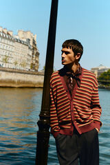 Springfield Botones - cárdigan cárdigan naranja