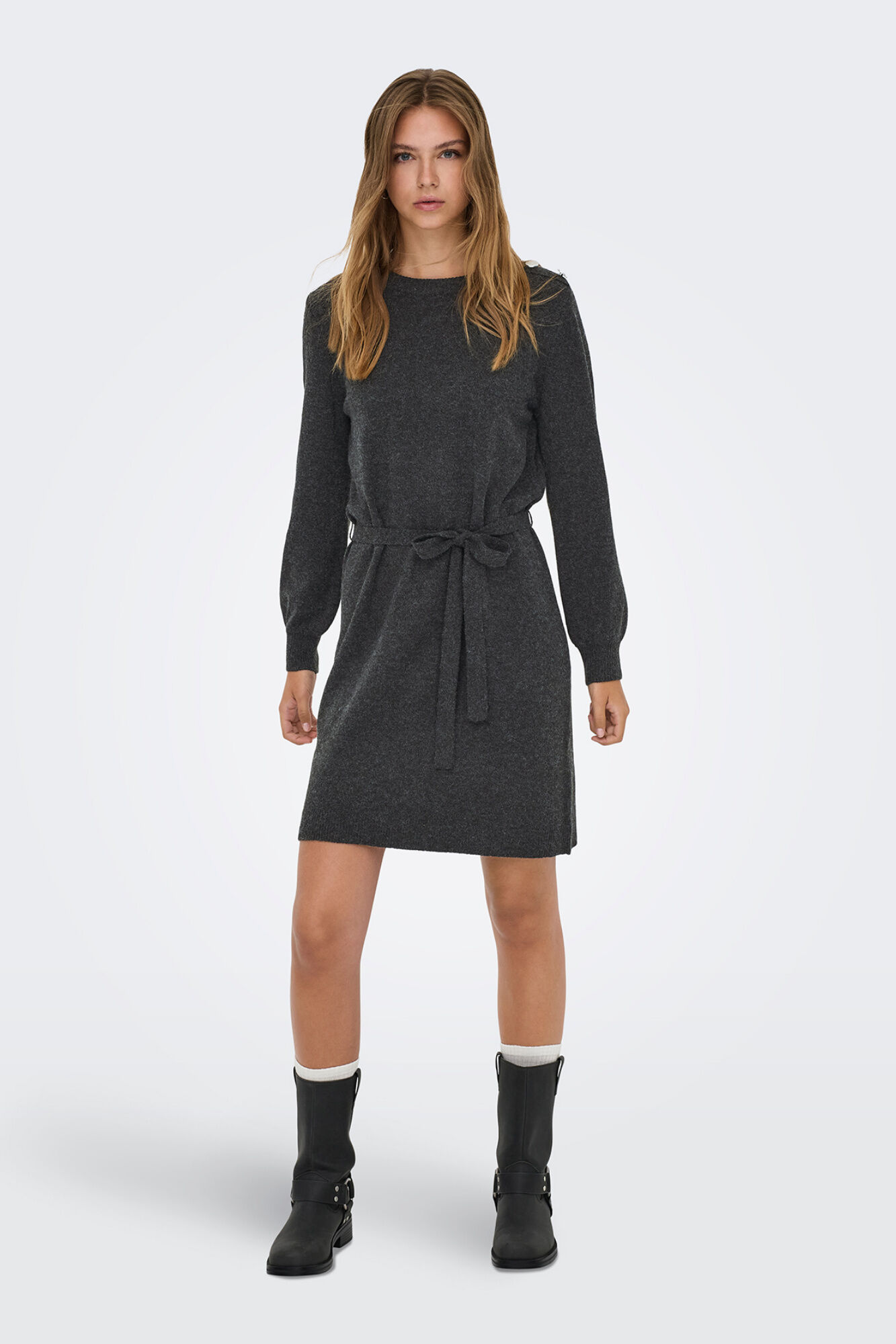 Only Vestido corto de tejido