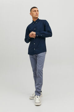 Springfield Camisa oxford confort fit marino