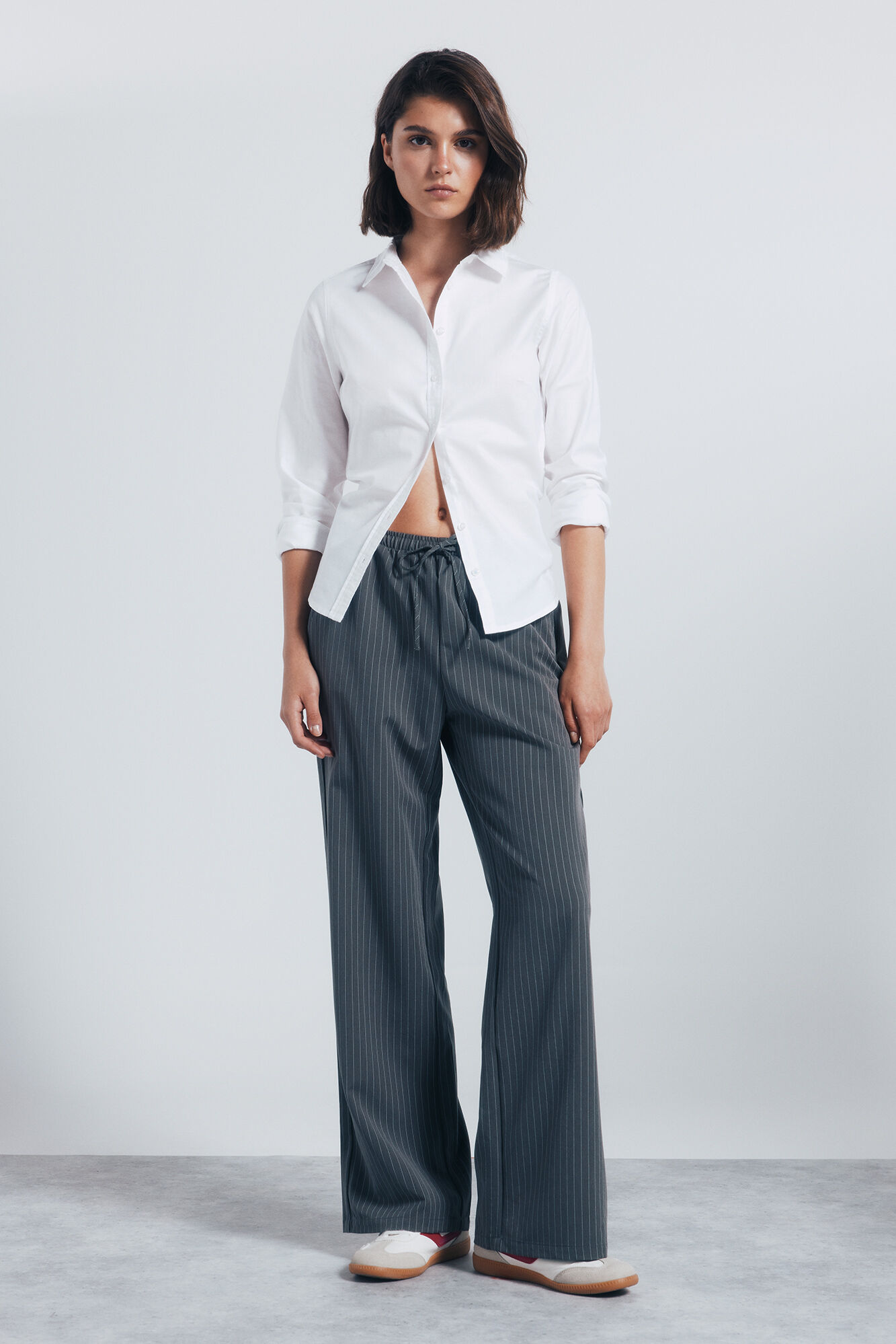 Springfield Camisa oxford algod&oacute;n natural