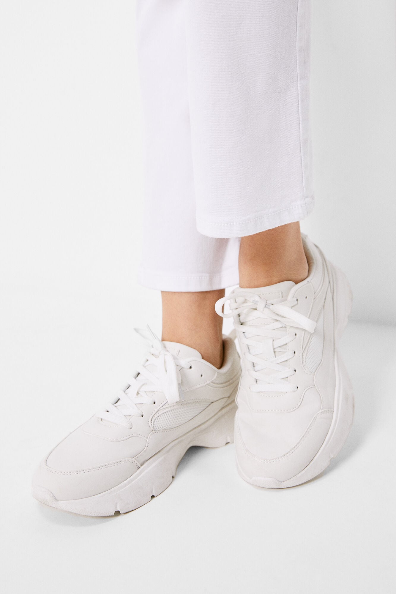 Springfield Kick Flare Jeans Donna