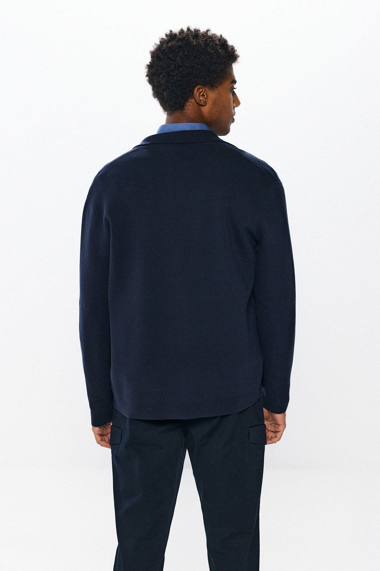 Springfield C&aacute;rdigan punto milano botones marino