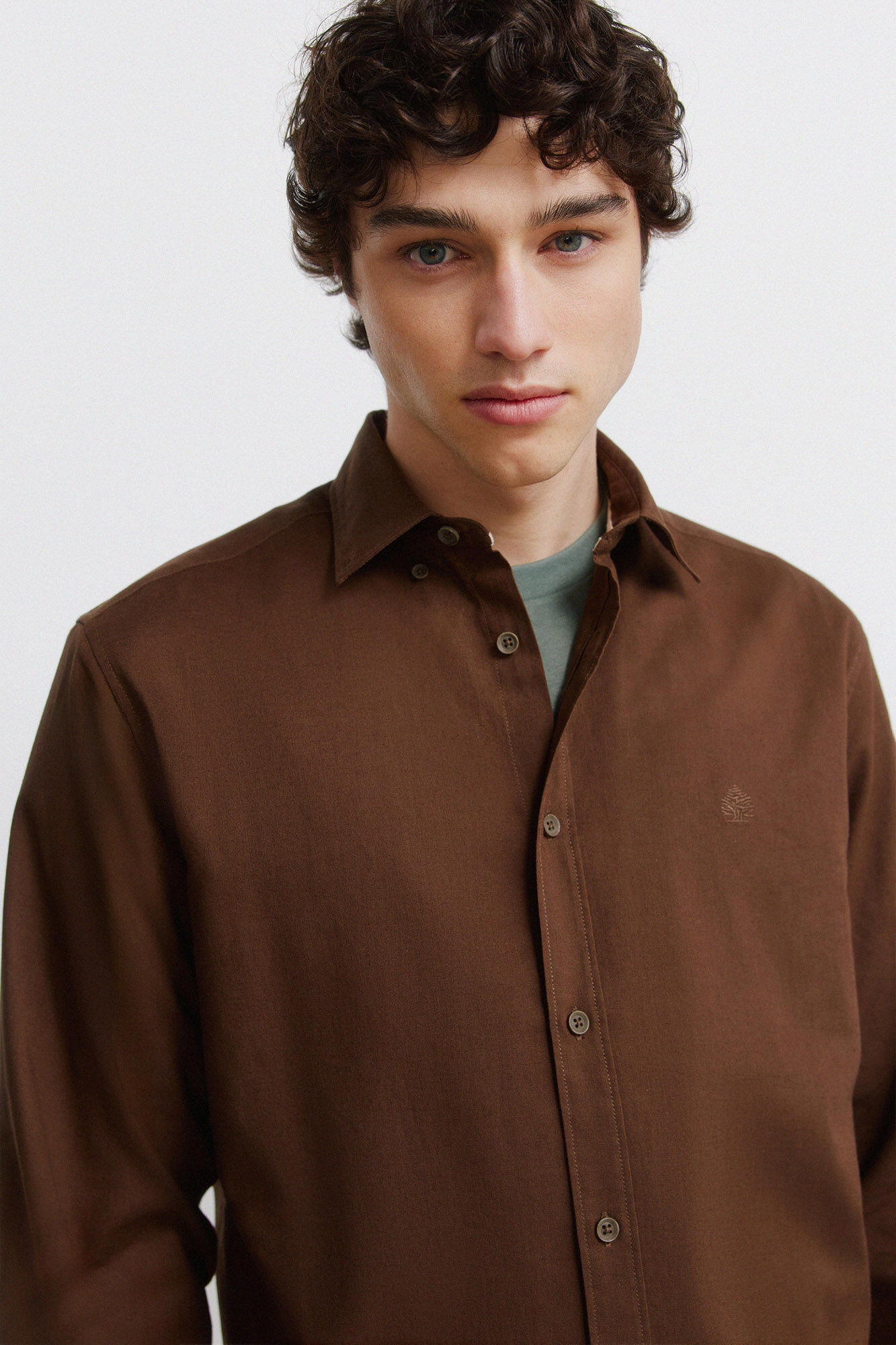 Springfield Camisa de lino