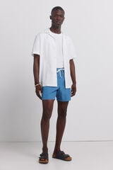 Springfield Traje de ba&ntilde;o liso azul