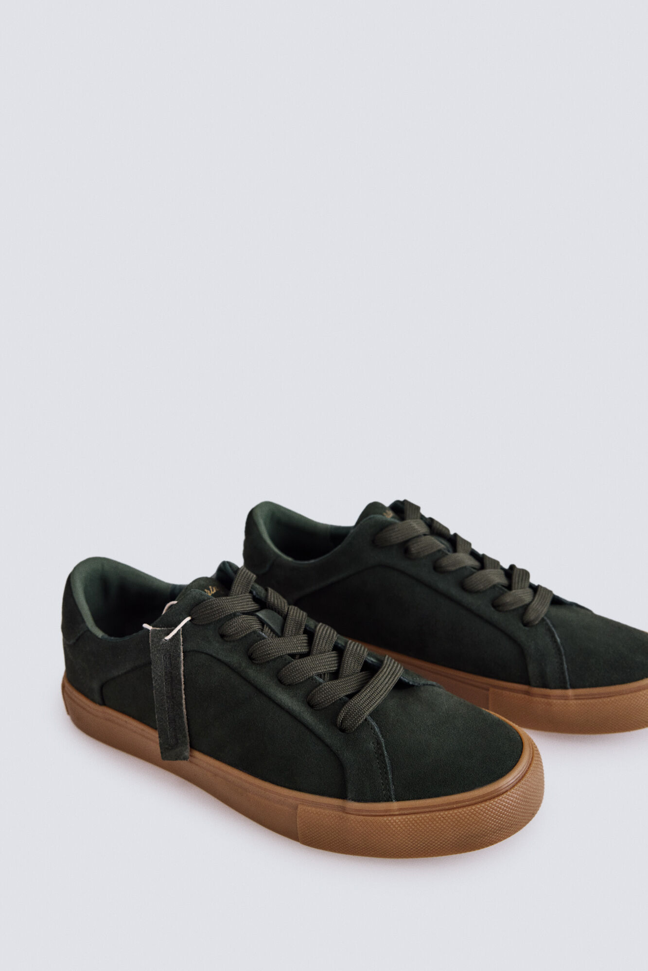 Springfield Tenis de piel verde