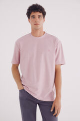 Springfield Playera piqué oxford fucsia