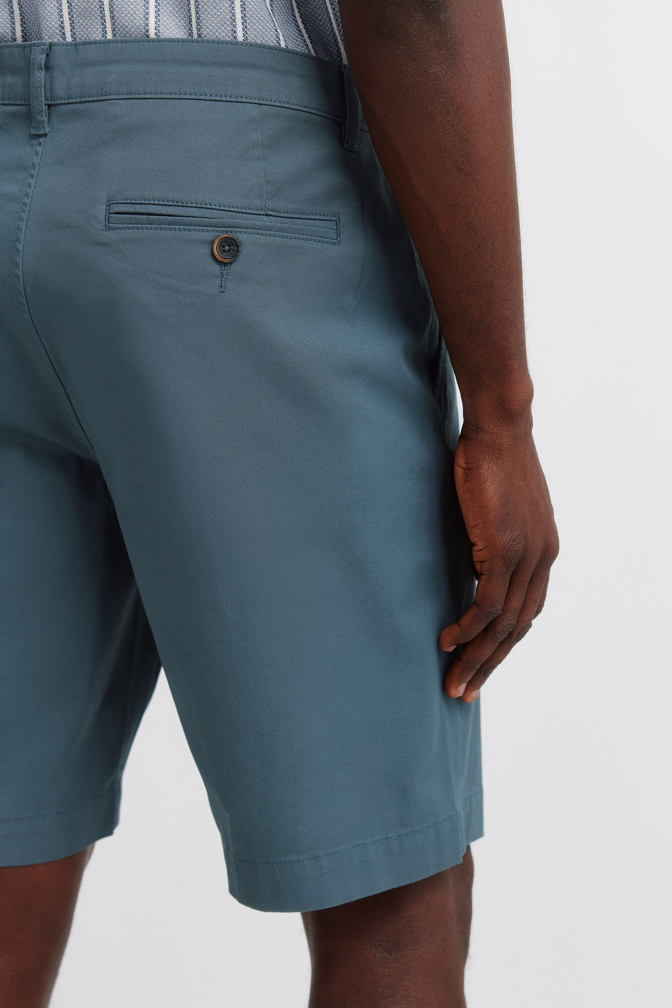Springfield Bermudas color comfort fit azul