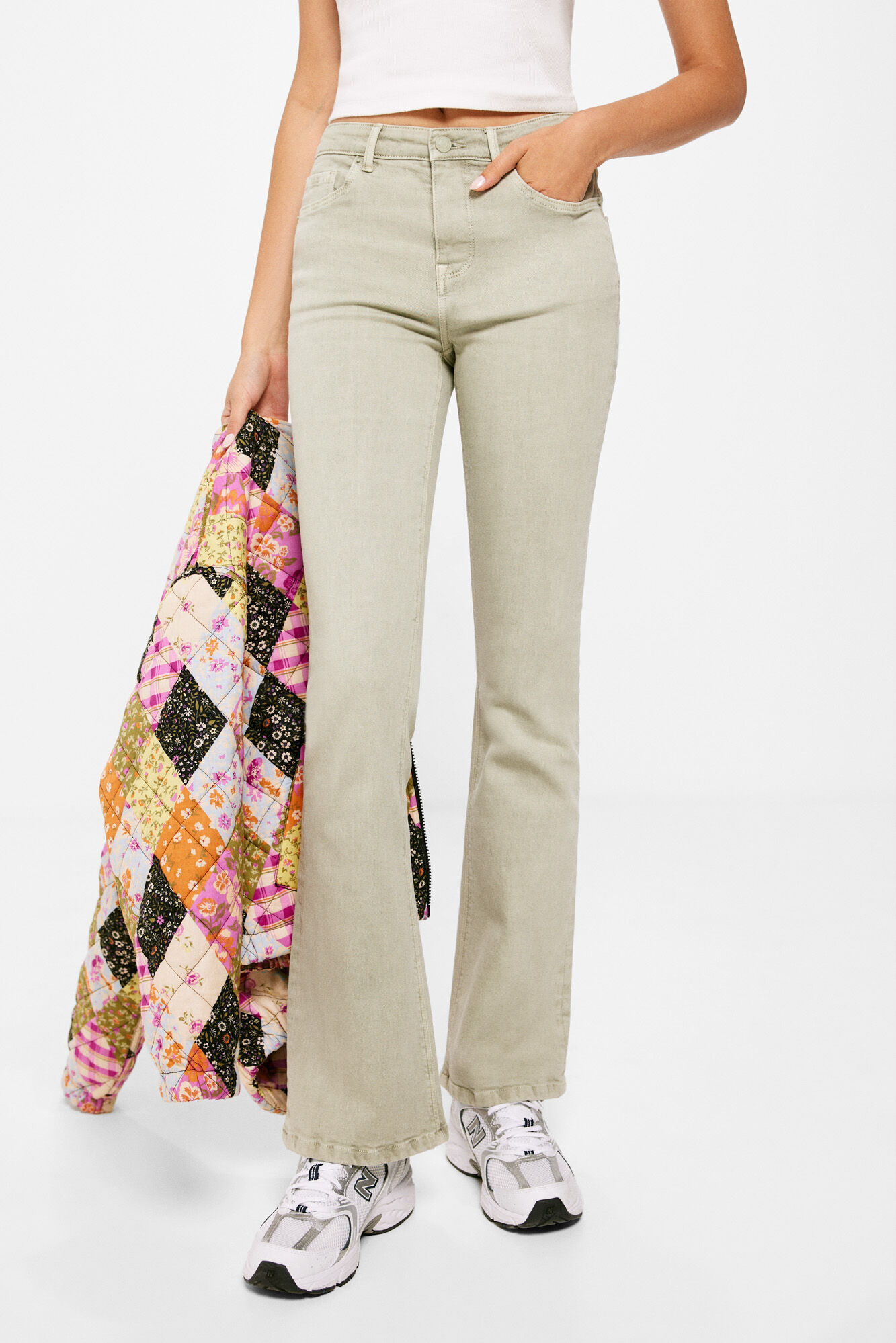 Springfield Jeans Flare Lavado Spostenible