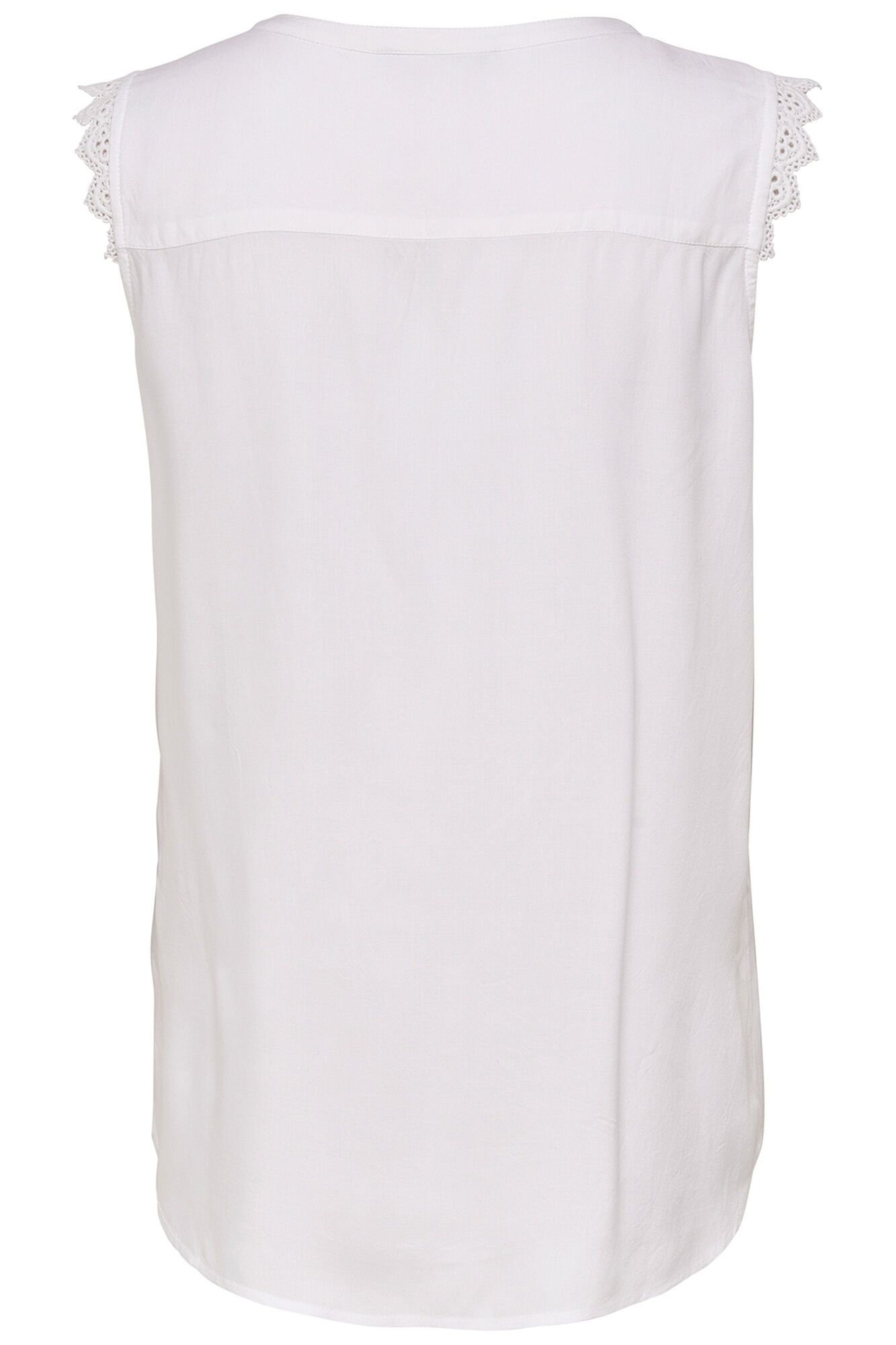 Only Top largo sin mangas natural