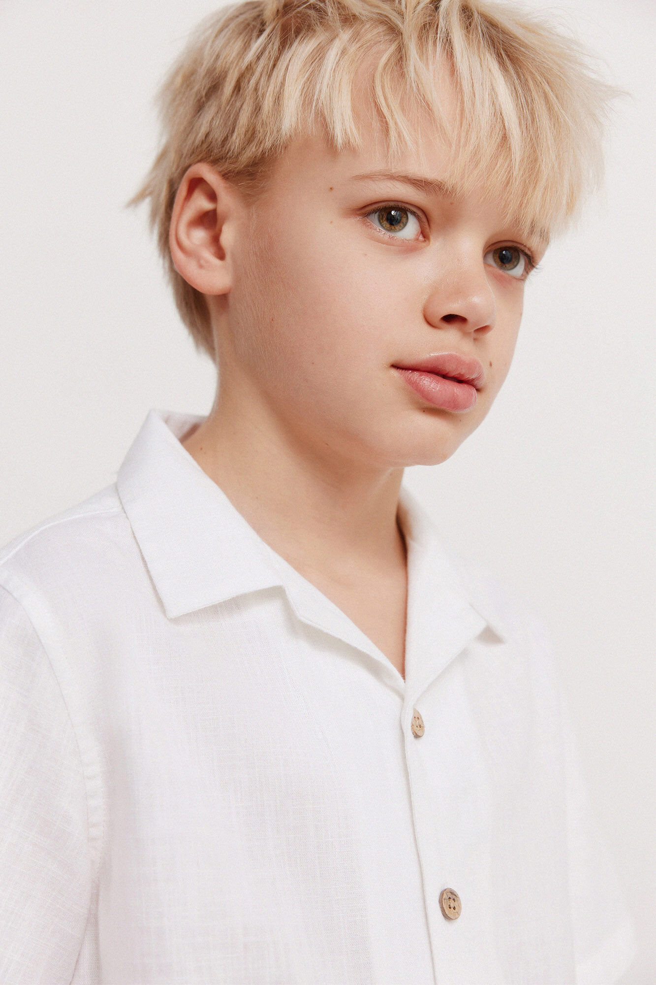 Springfield Kids Camisa manga corta estilo lino para ni&ntilde;o