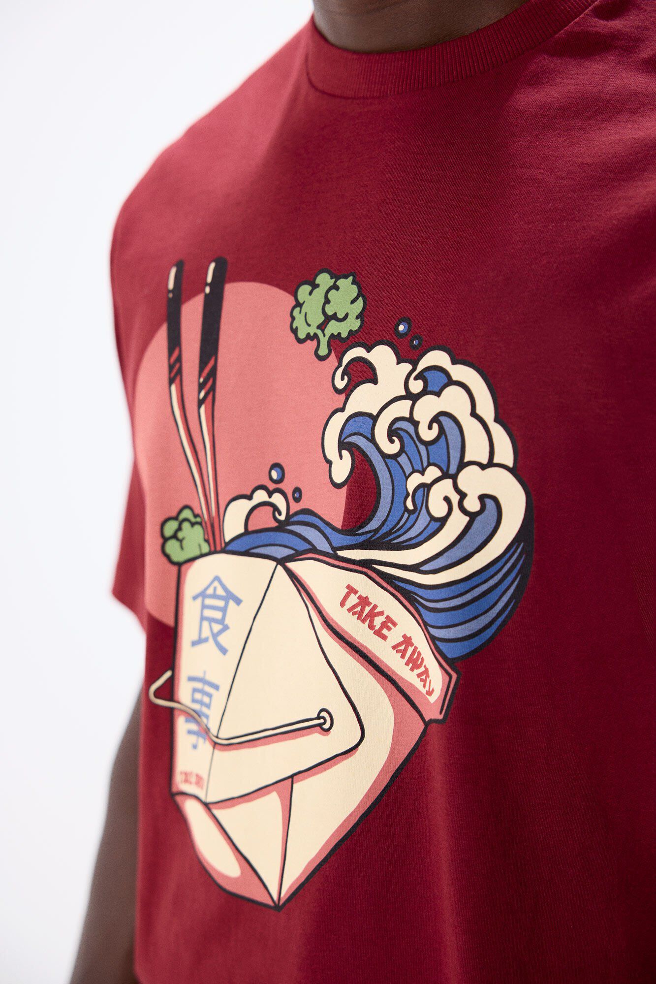 Springfield Playera take away rojo