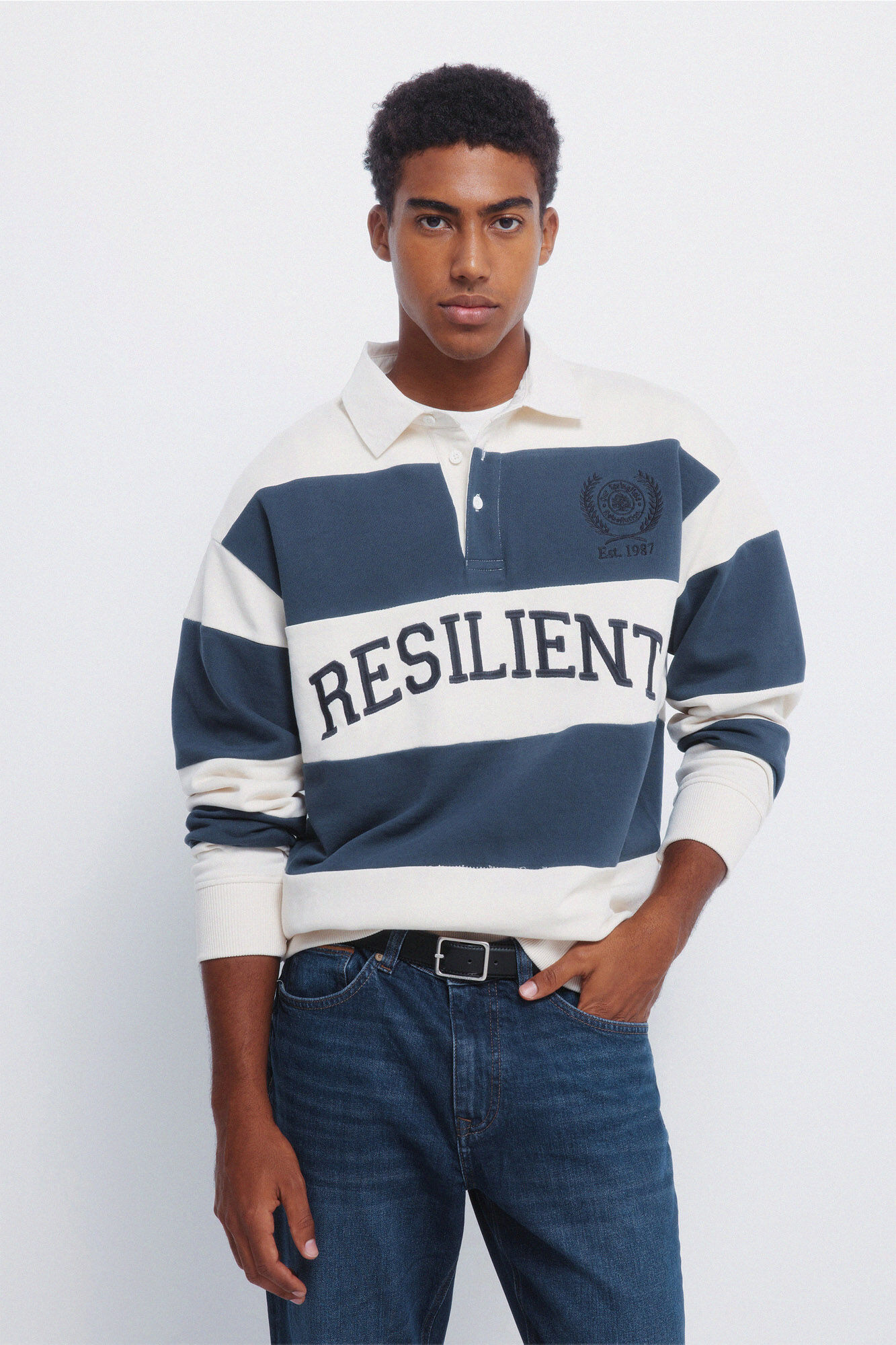 Springfield Cortes de sudadera con polo