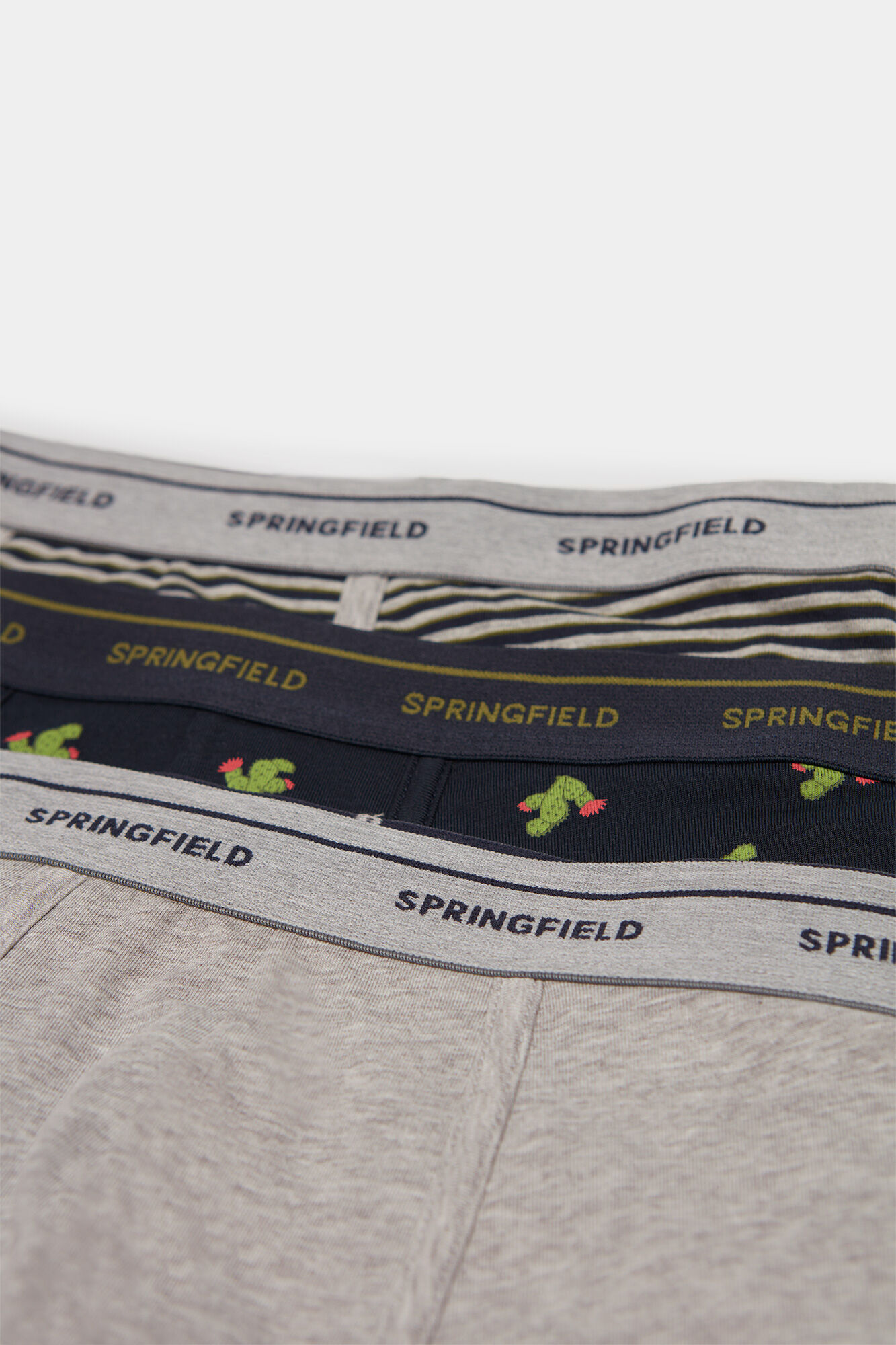 Springfield Pack 3 boxers cactus marino