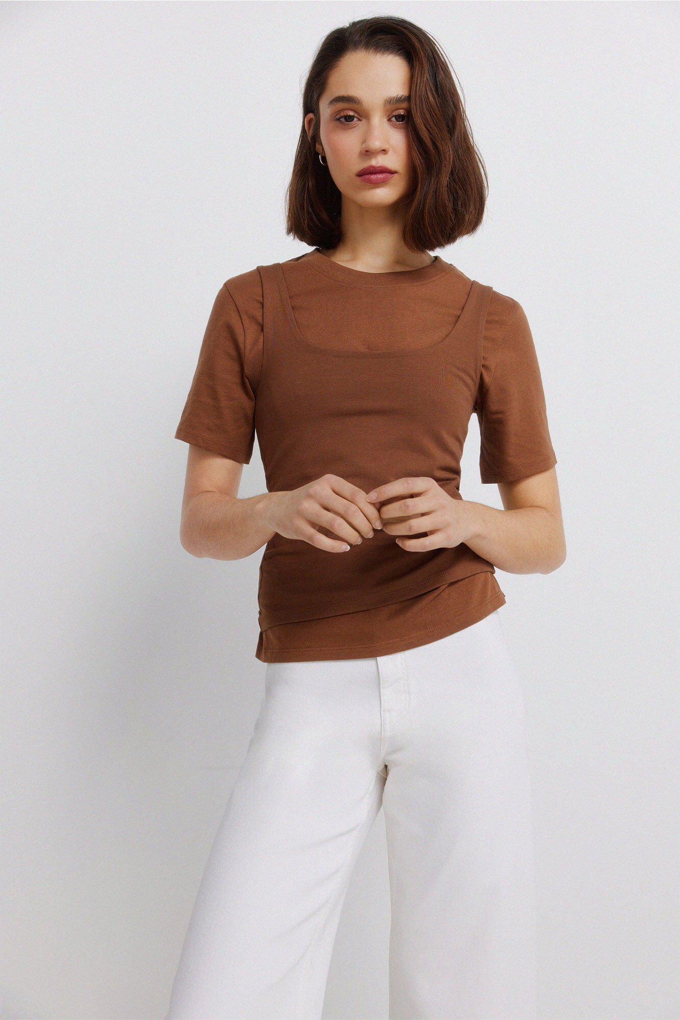 Springfield Pantal&oacute;n sailor color natural