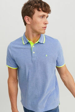 Springfield Polo slim fit vivos azul