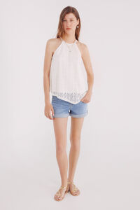 Springfield Shorts jeans algod&oacute;n