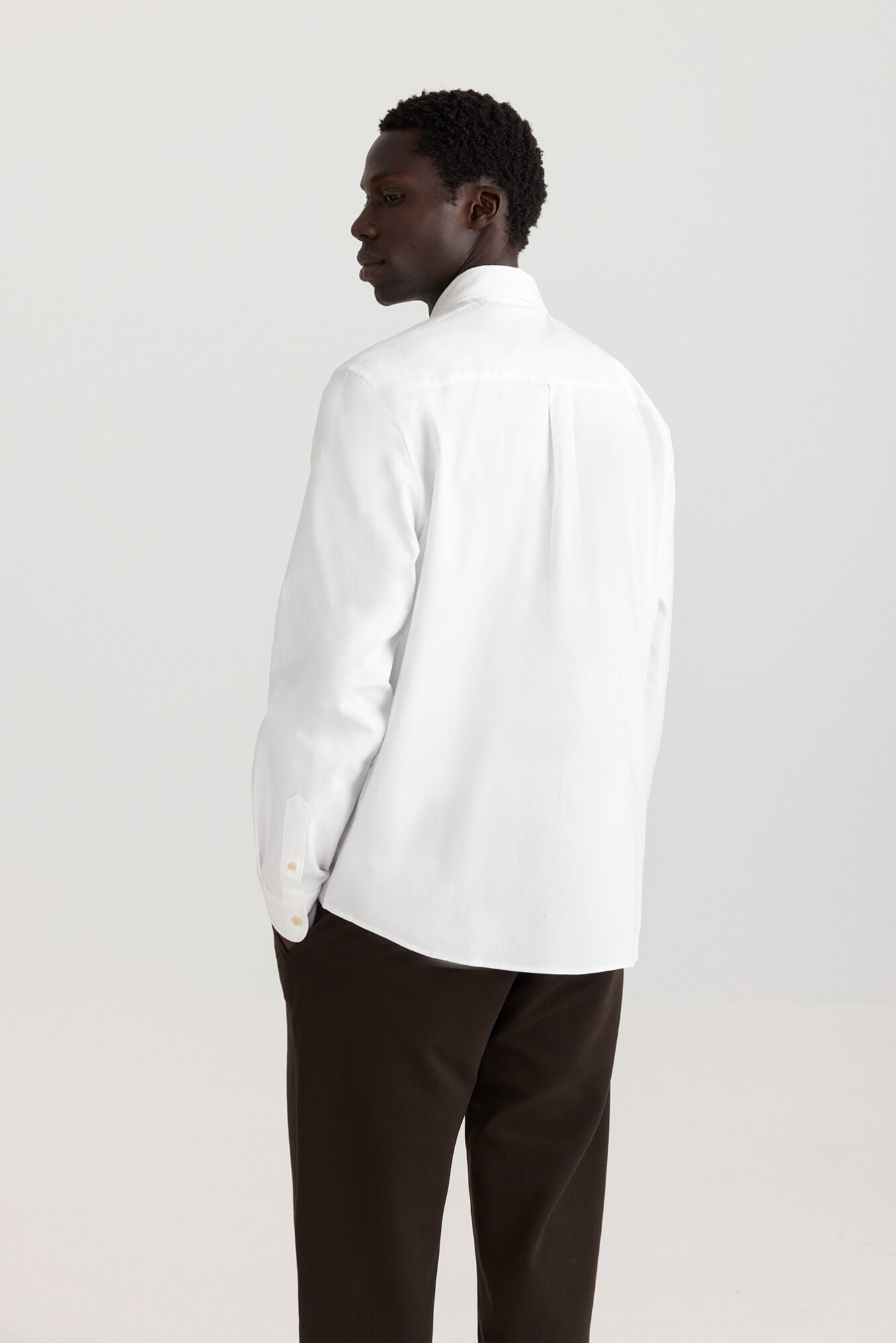 Springfield Camisa oxford ligera natural