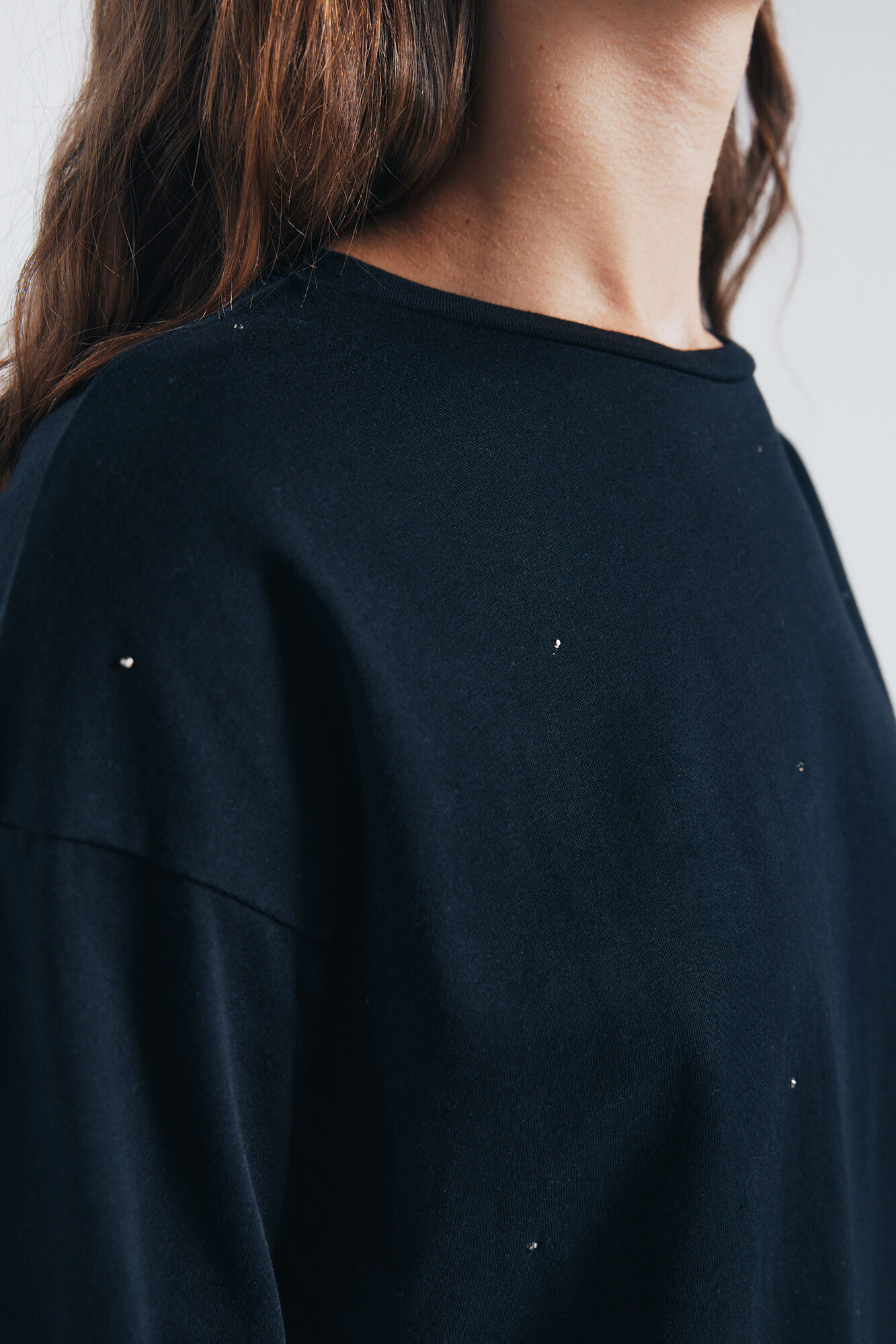 Springfield Playera tachuelas negro