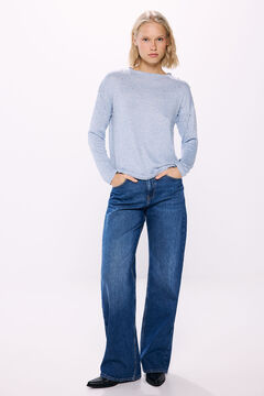 Springfield Playera perlas delantero azul