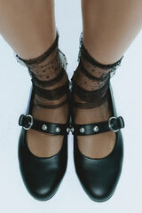 Springfield Zapatillas con tachuelas negro