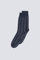 Springfield Calcet&iacute;n largo micro bordados azul