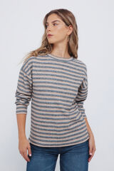 Springfield Jersey chenilla doble raya nude