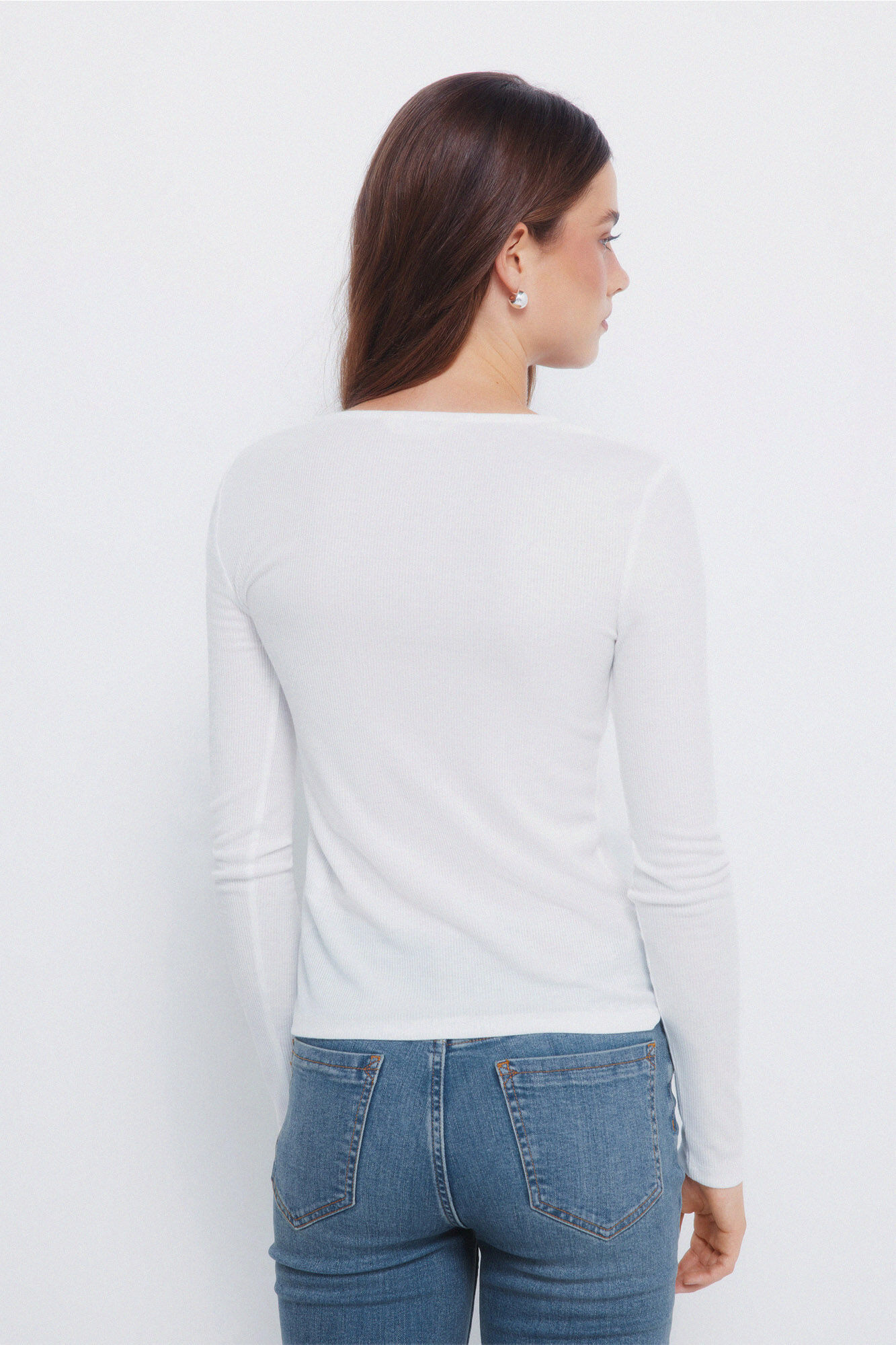 Springfield Playera panadera botones estampado