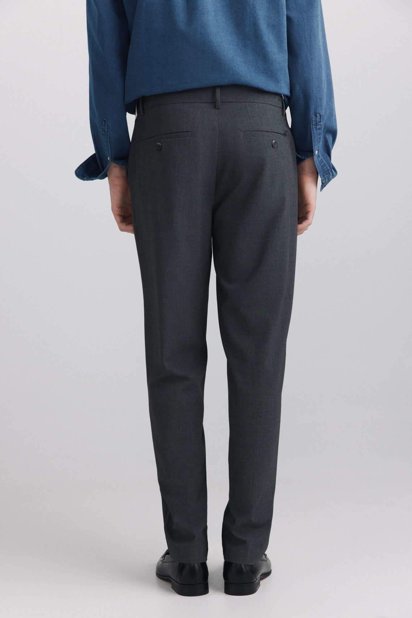 Springfield Pantal&oacute;n slim fit c&oacute;modo gris