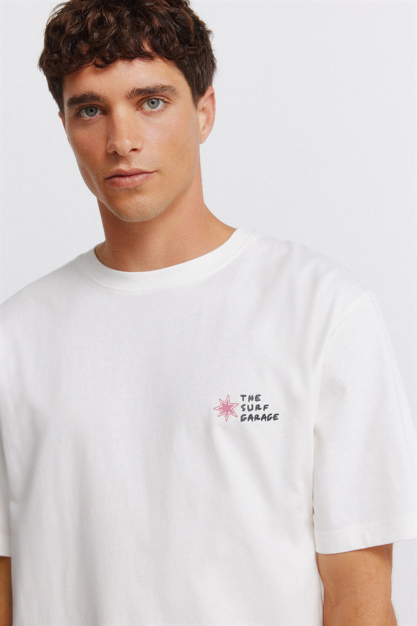 Springfield Playera surf-garage marfil