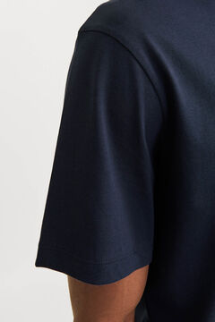 Springfield Playera regular fit logo marino