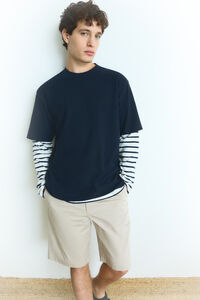Springfield Playera textura marino