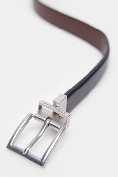 Springfield Cinturón smart efecto piel reversible negro