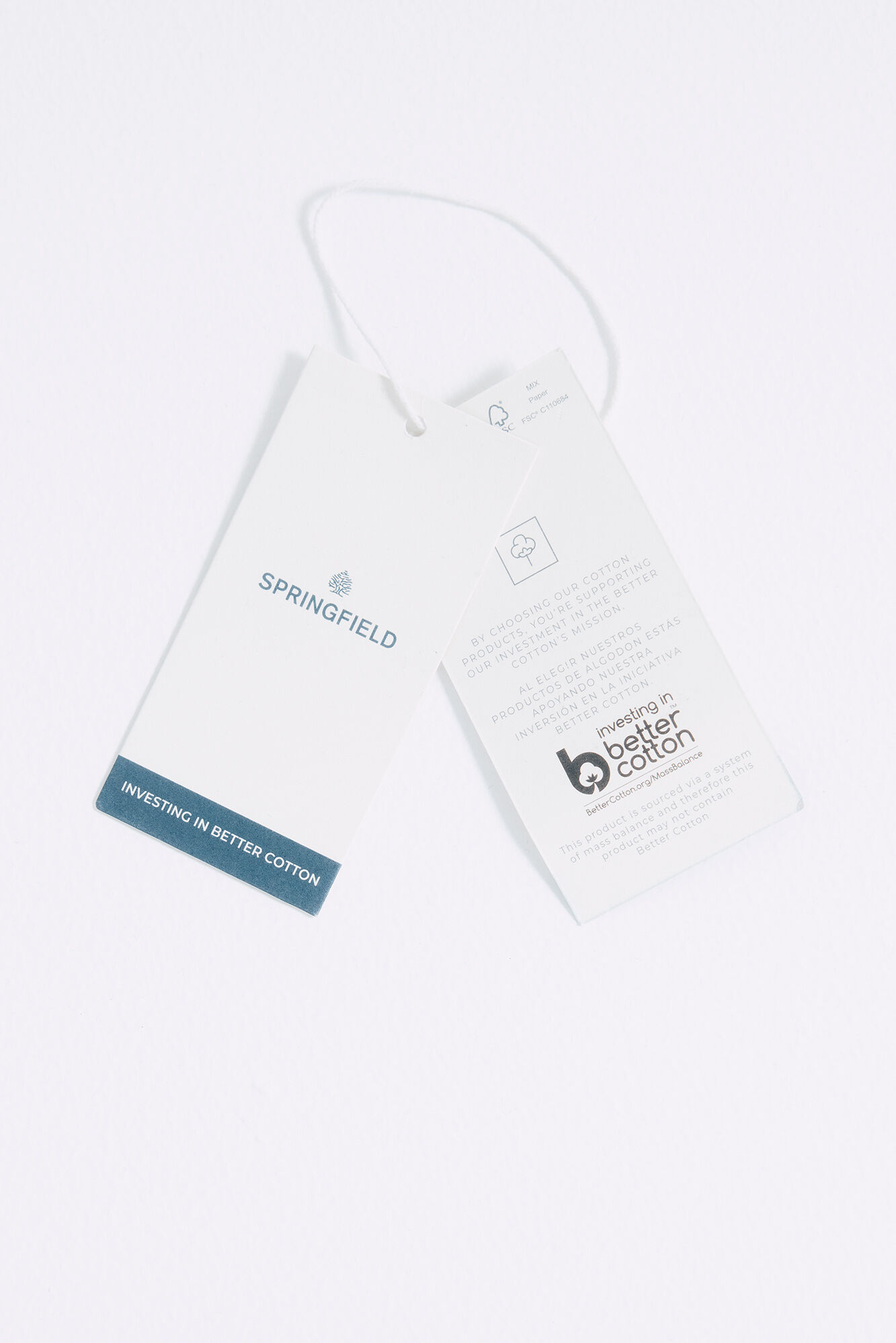 Springfield Pantal&oacute;n slim fit lavado kaki