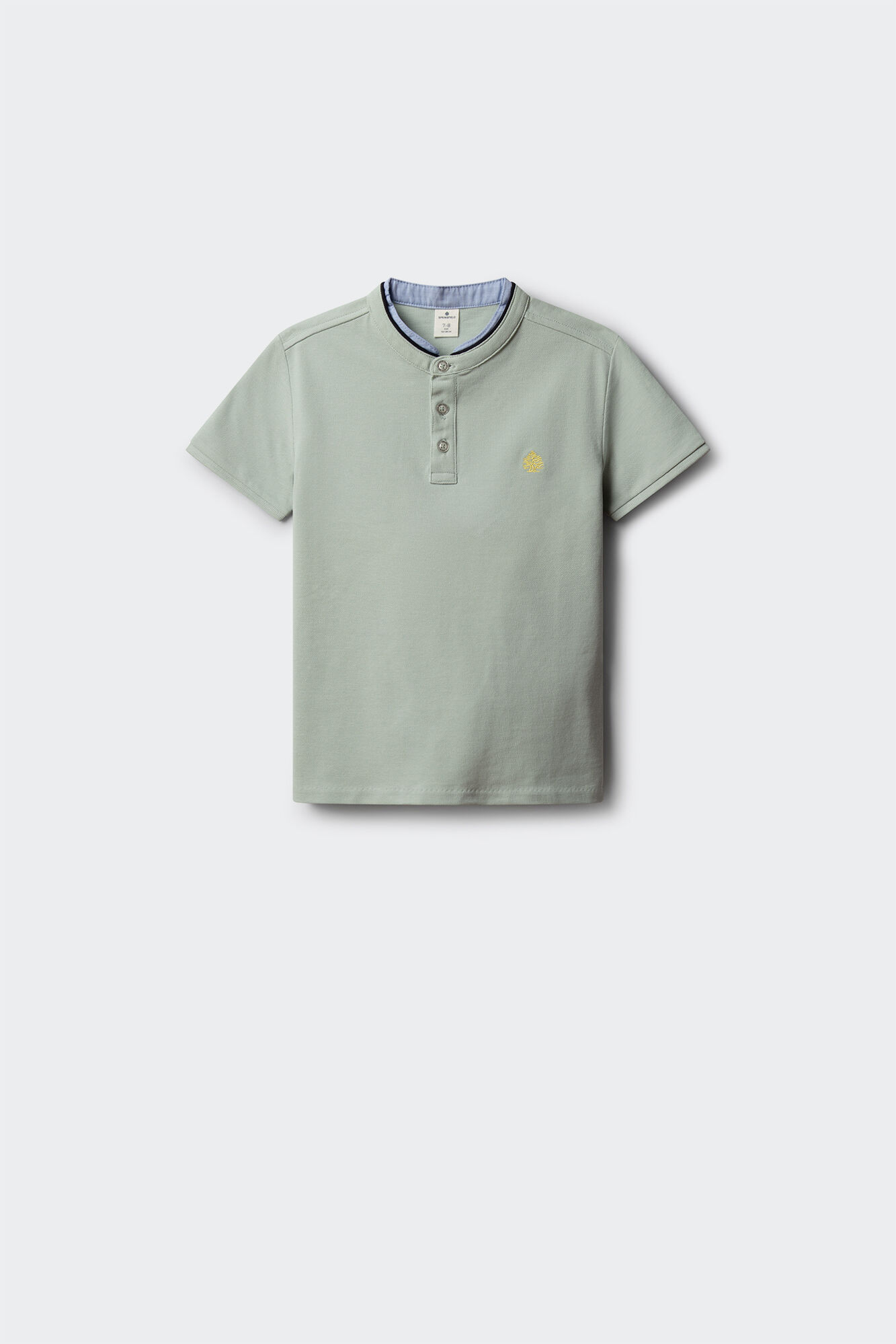 Springfield Kids Polo cuello mao de chambray para ni&ntilde;o