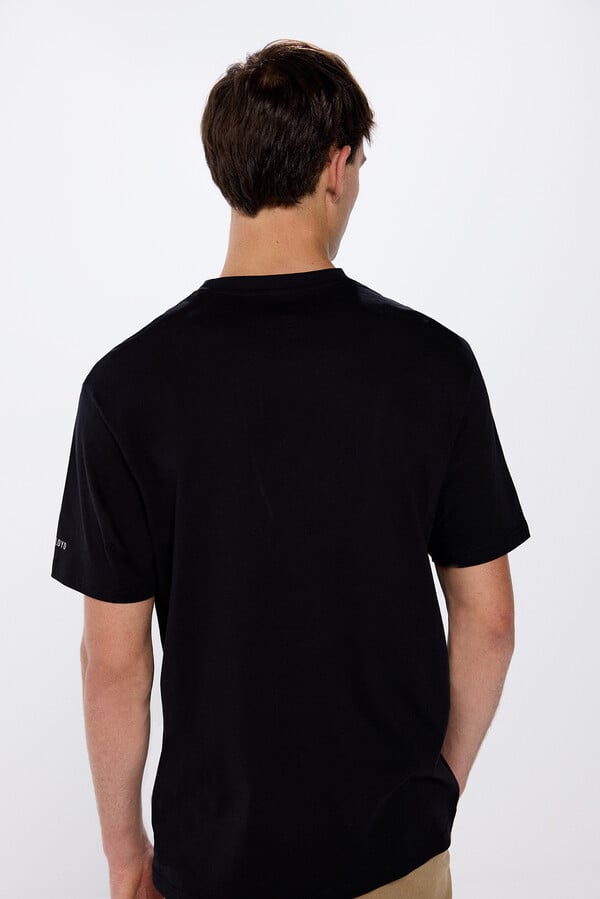 Springfield Playera Pink Floyd negro