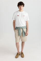 Springfield Bermudas relaxed fit beige