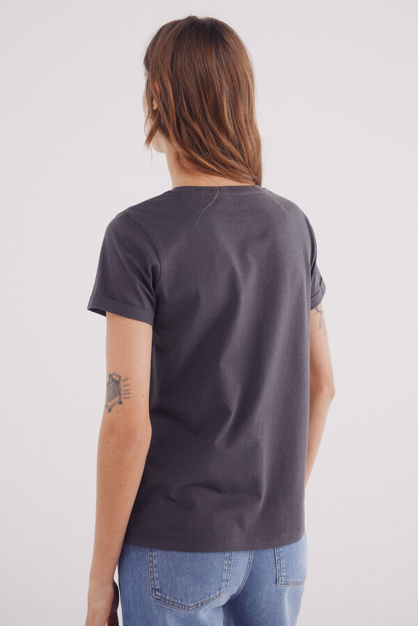 Springfield Playera "Mafalda" gris