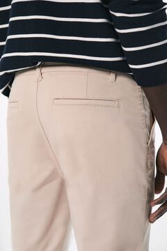 Springfield Pantalón chino skinny fit café