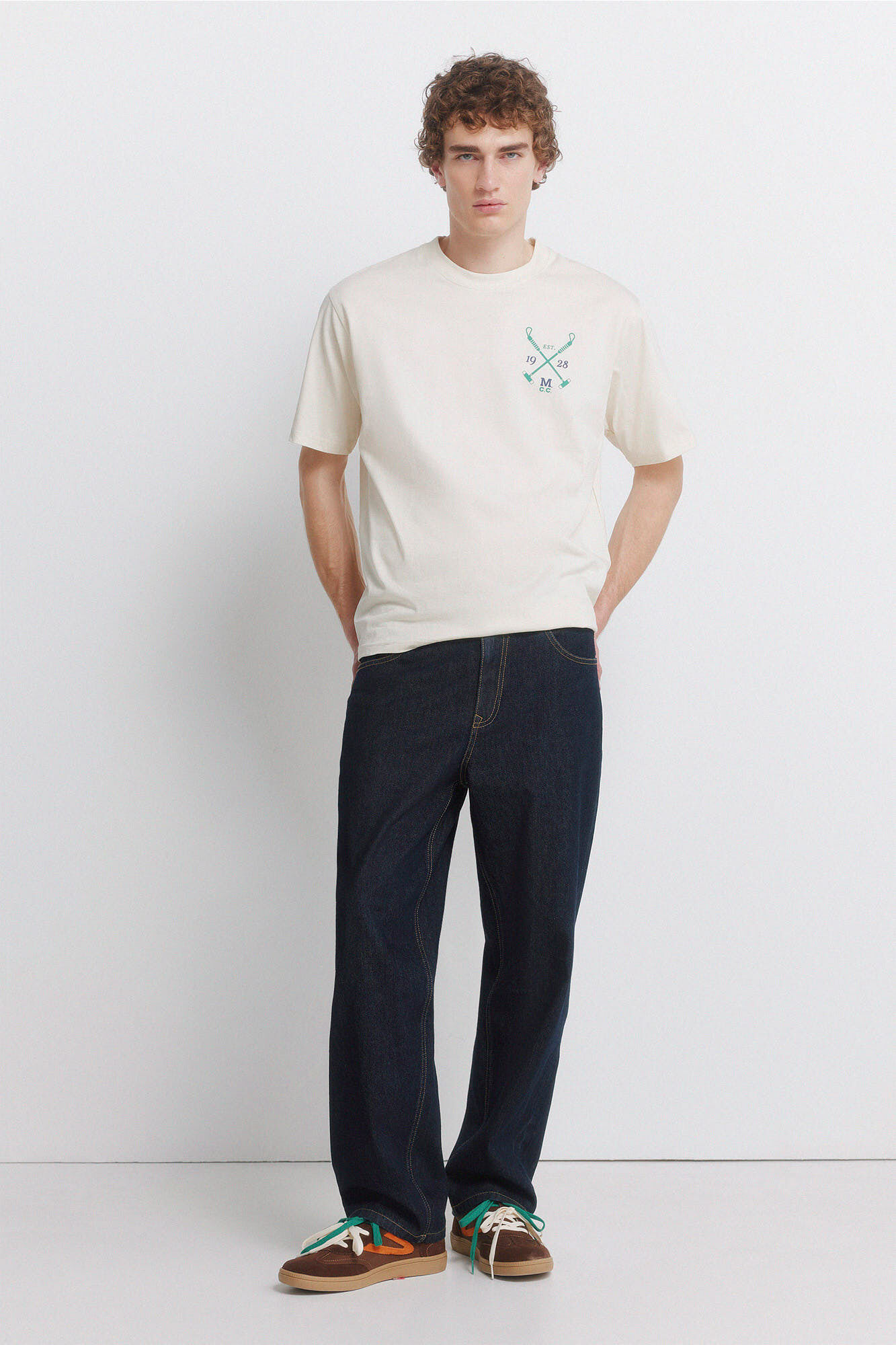 Springfield Playera Mickey blanco