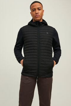 Springfield Chamarra acolchada combinada negro