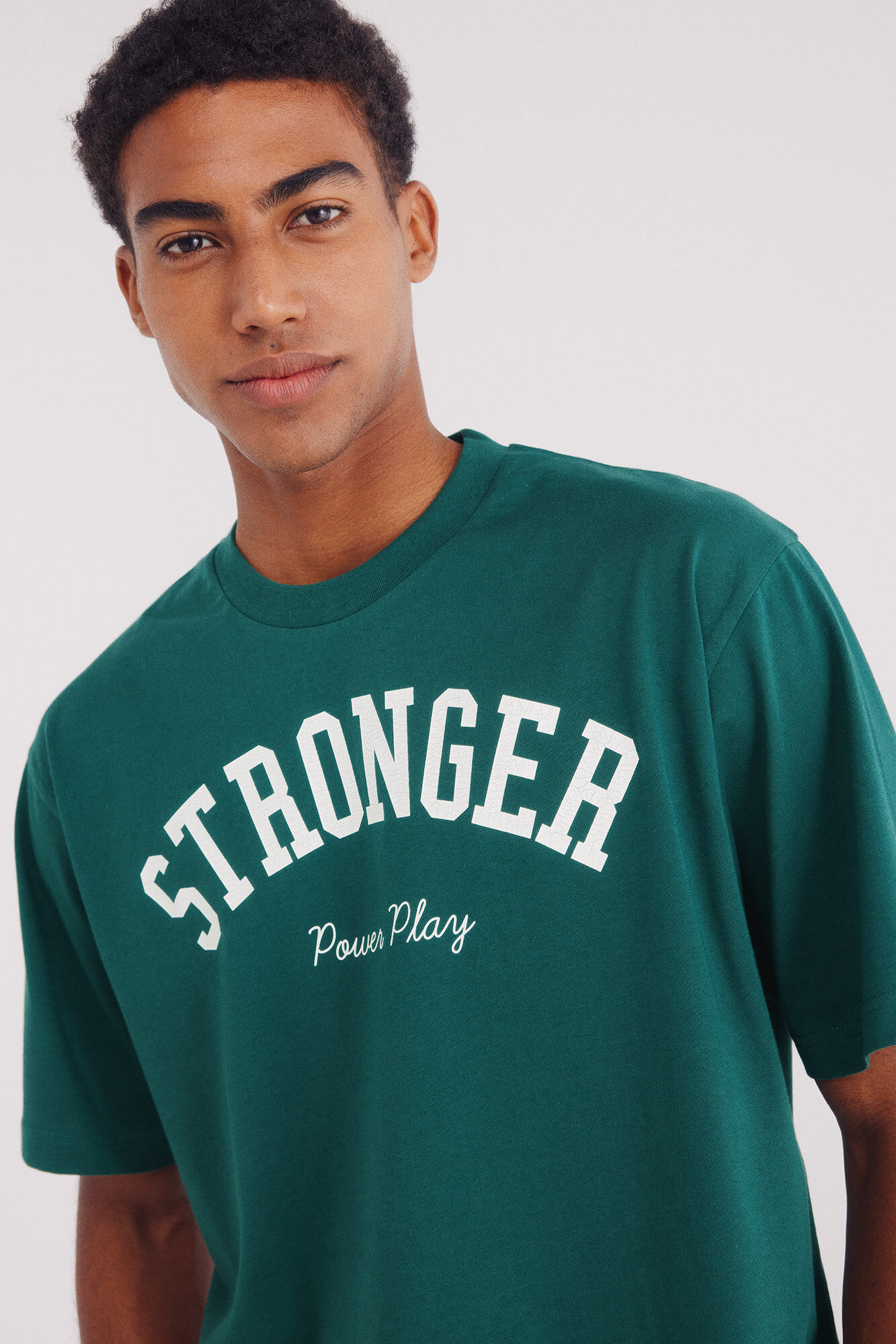 Springfield Playera m&aacute;s fuerte verde